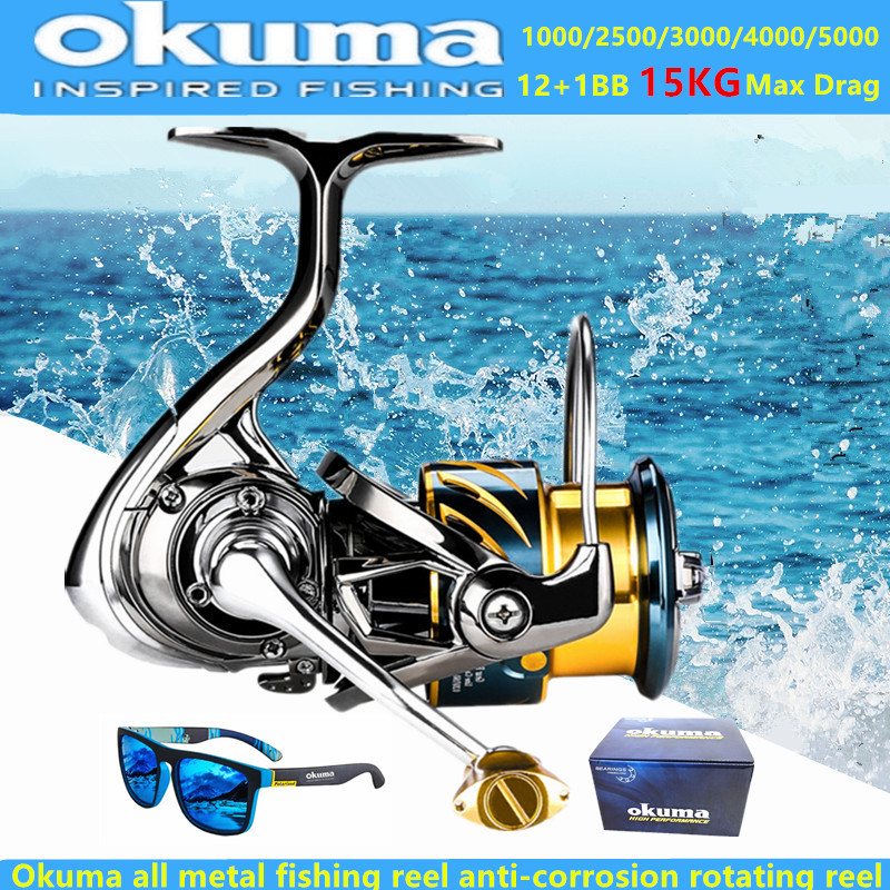 Okuma All Metal Fishing Reel 1 - Daiwa Reel Fuego recension och pris