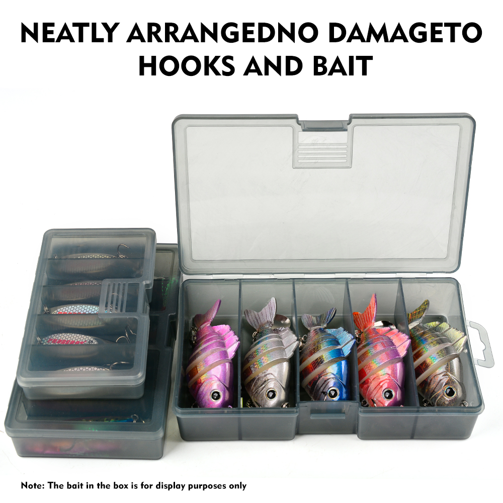 PROBEROS Fishing Tackle Box La - Fishing Hook Size recension och pris