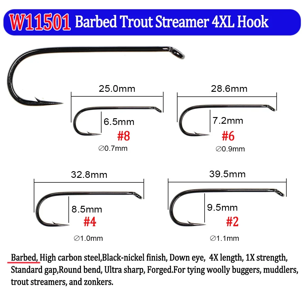 200pcs Barbed and Barbless Fis - Fishing Hook Barbless recension och pris
