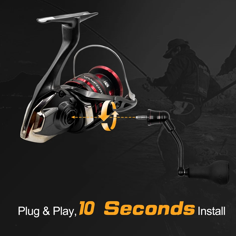 63mm Spinning Handle with TPE  - Daiwa Reel Fuego recension och pris