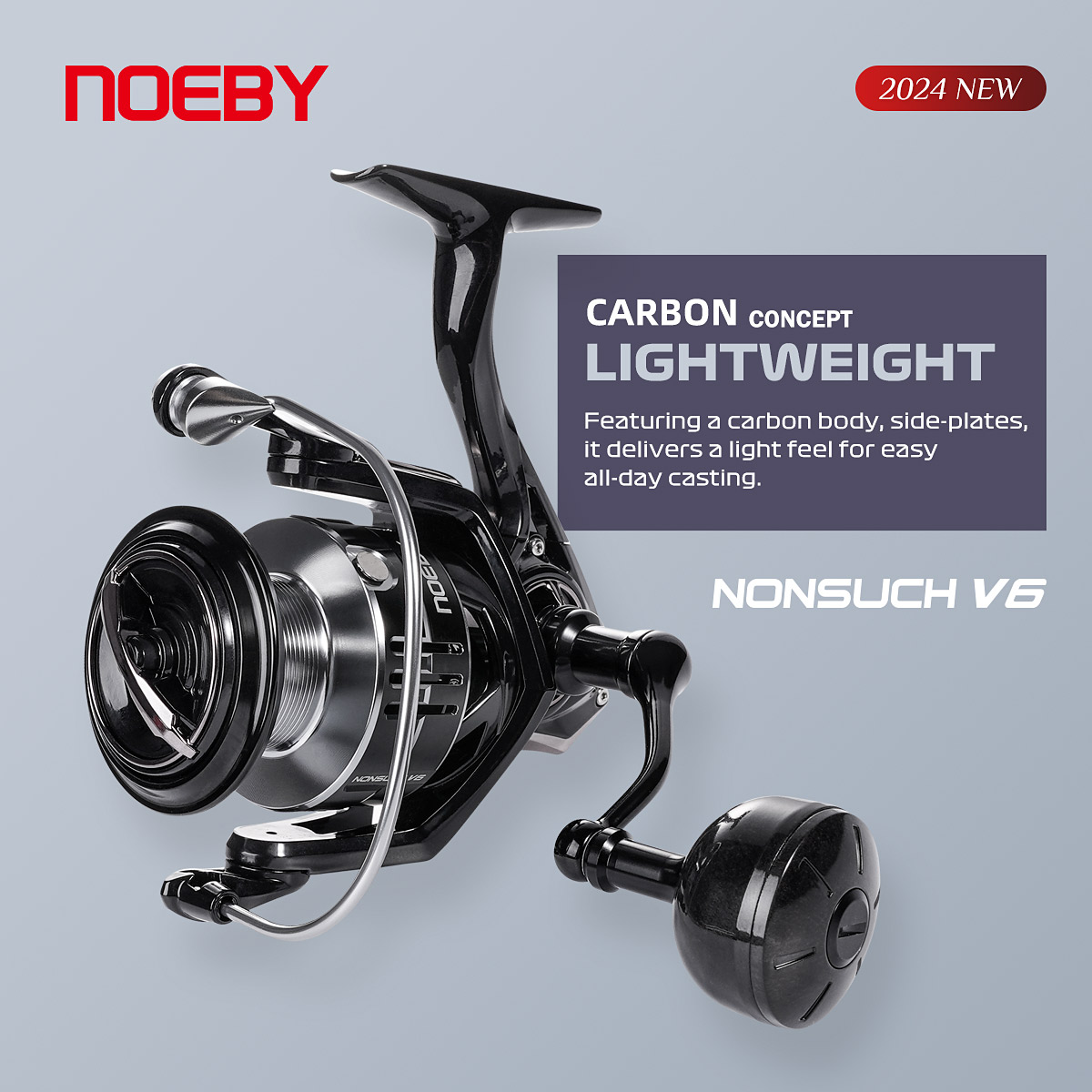 Noeby Carbon Spinning Fishing  - Daiwa Reel Bg recension och pris