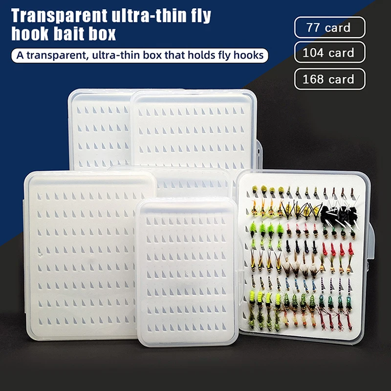 Waterproof Design Fly Hook Box - Fishing Hook Size recension och pris