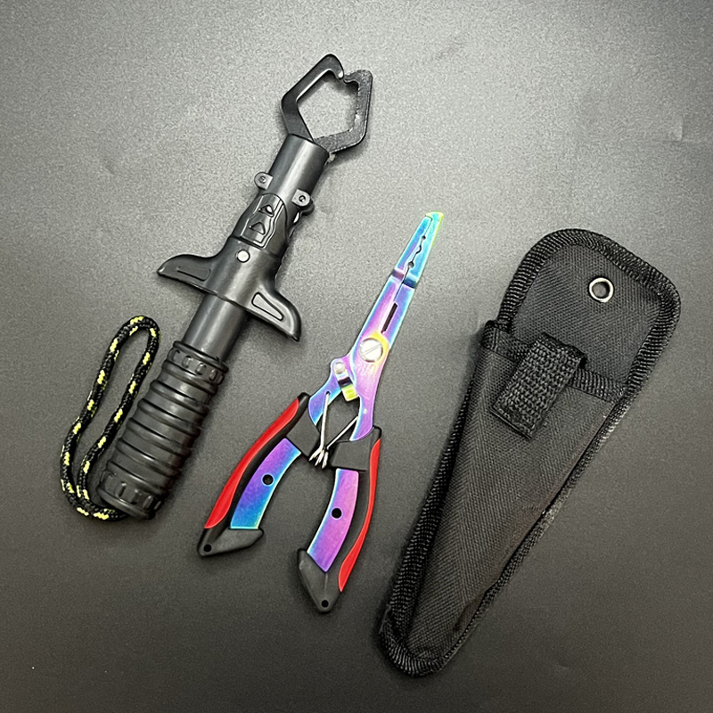 Fishing Pliers and Gripper Set - Fishing Hook Stainless Steel recension och pris