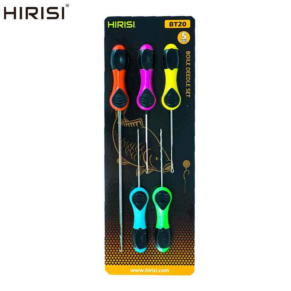 5x Carp Fishing Tool Bait Need - Fishing Hook Stainless Steel recension och pris
