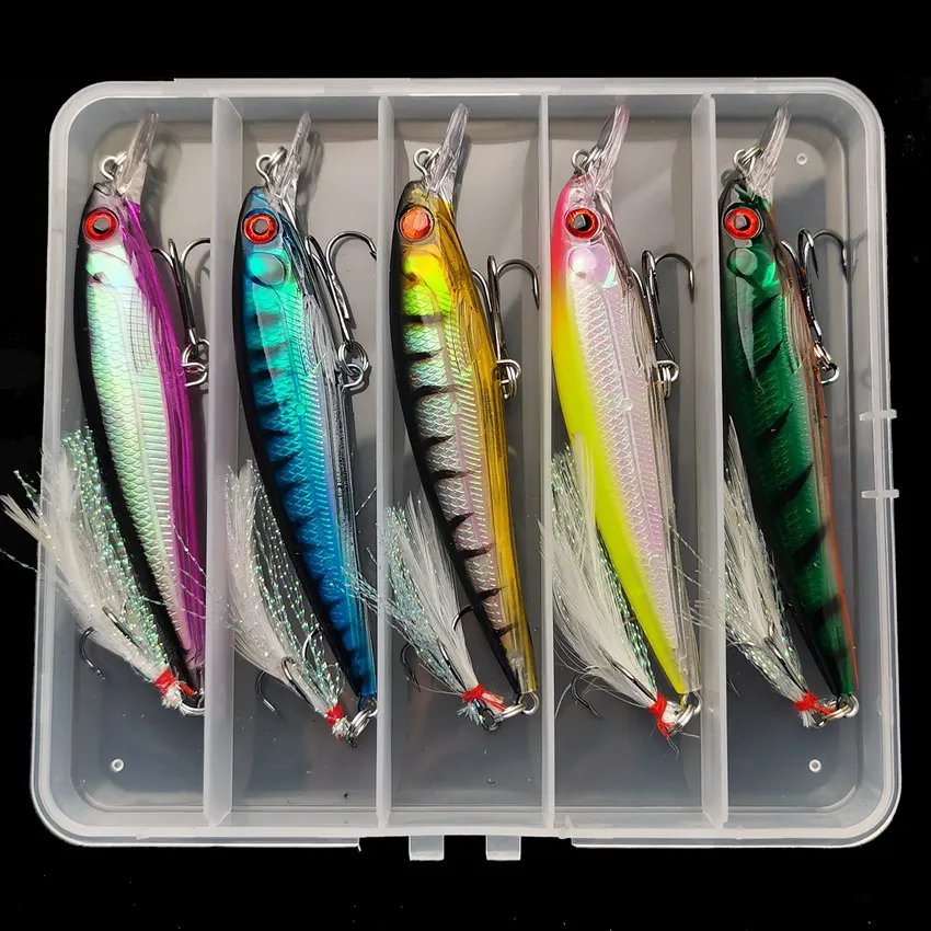 5pcs/box Laser 3D Eyes Bionic  - Fishing Hook recension och pris