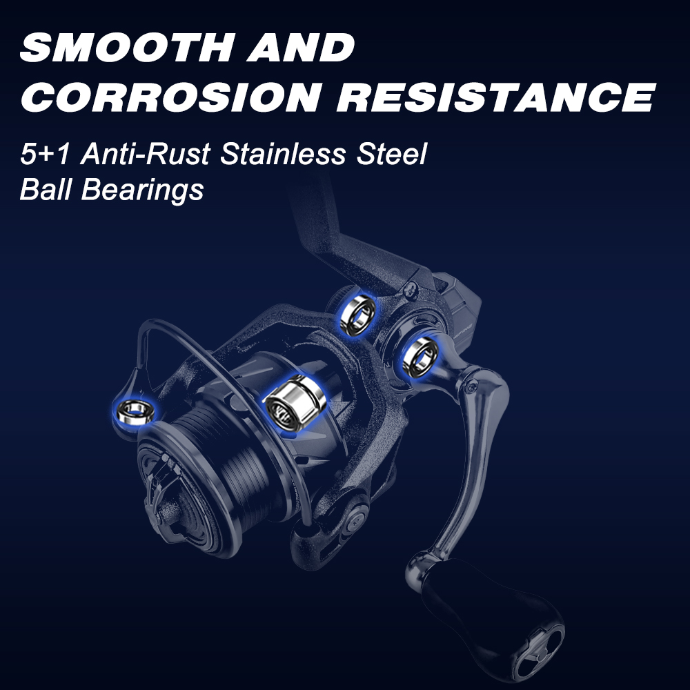 Mifine ILLUSION Fishing Reel L - Kastking Reel Zephyr recension och pris