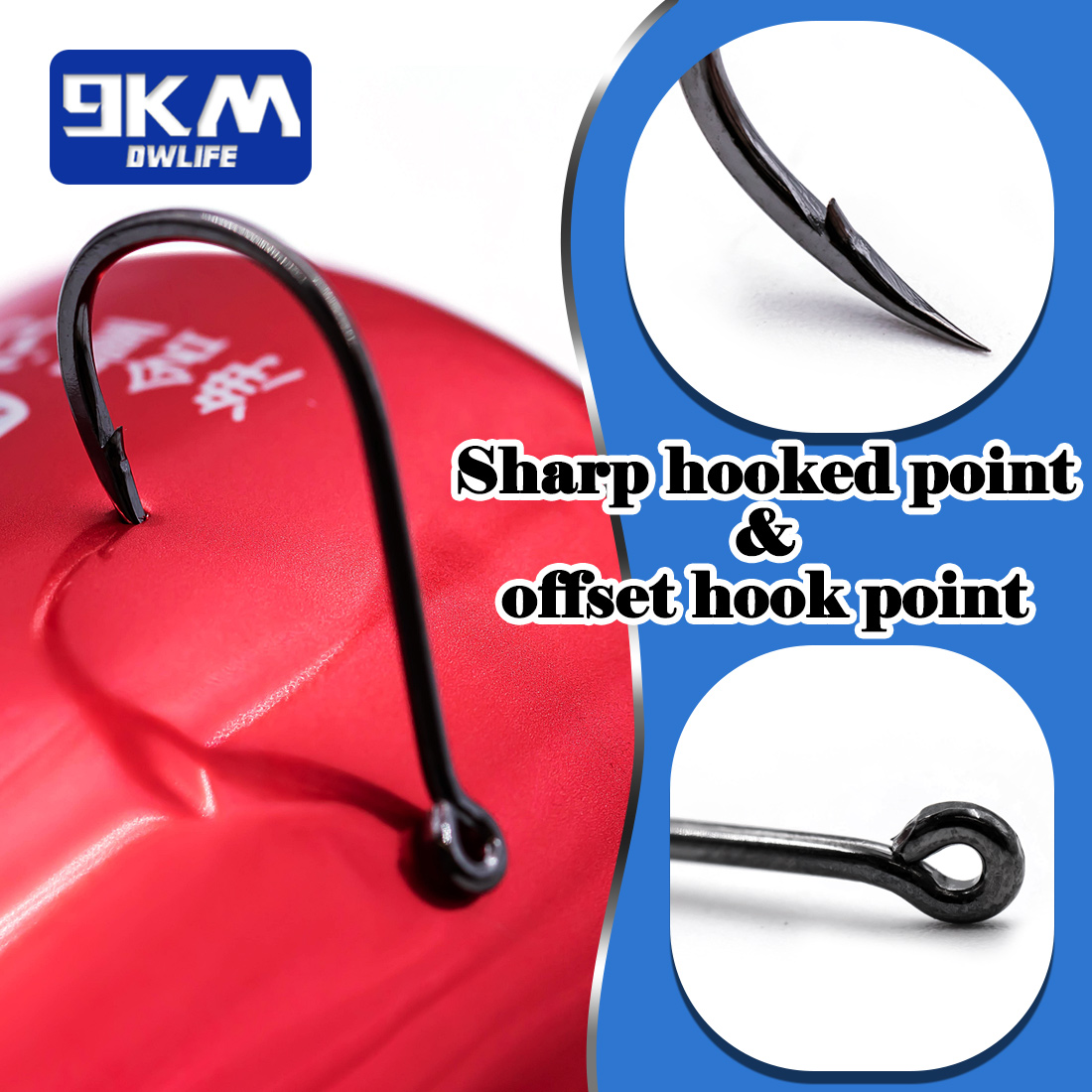 9KM Iseama Fishing Hooks 50~20 - Fishing Hook Circle recension och pris