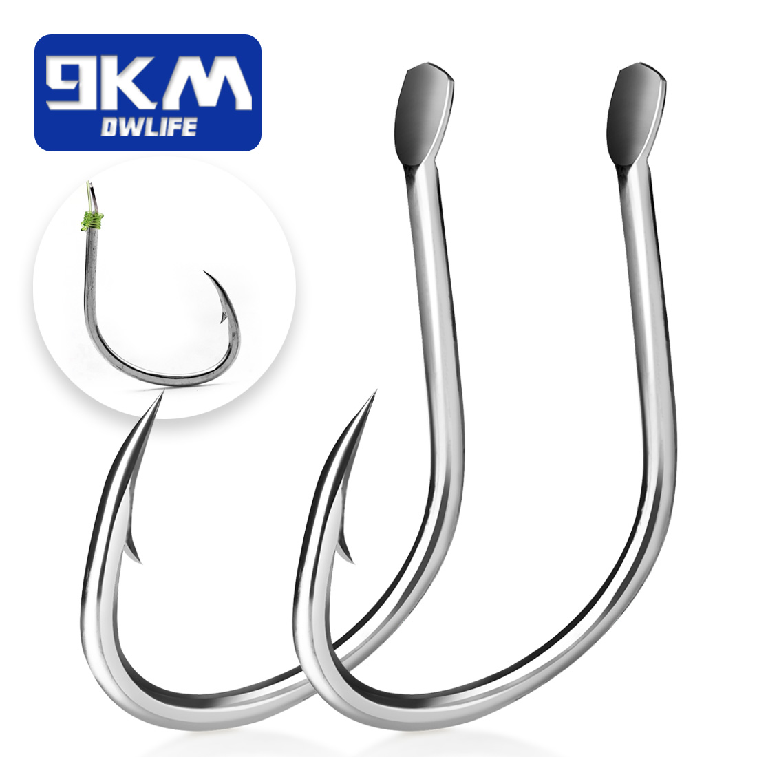 9KM Live Bait Hooks Saltwater  - Fishing Hook Circle recension och pris