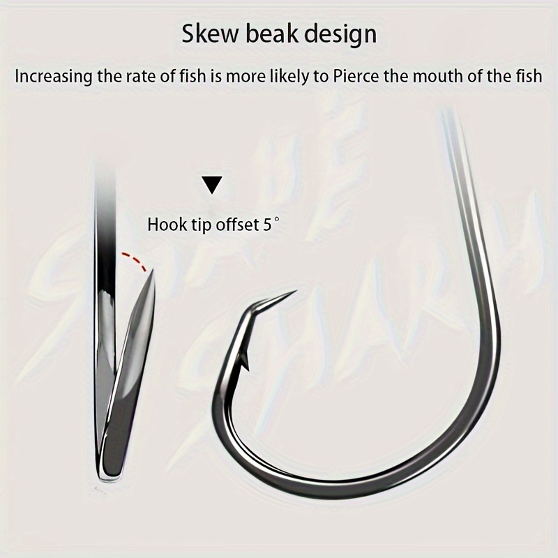 50pcs Circle Hooks Fishing Equ - Fishing Hook Circle recension och pris
