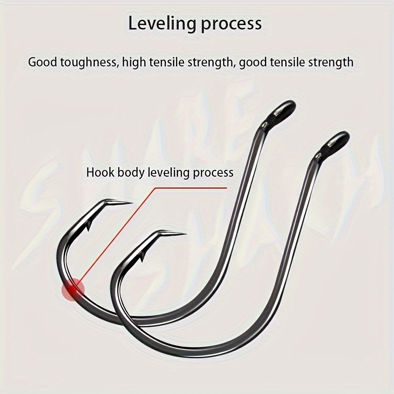 50pcs Circle Hooks Fishing Equ - Fishing Hook Circle recension och pris